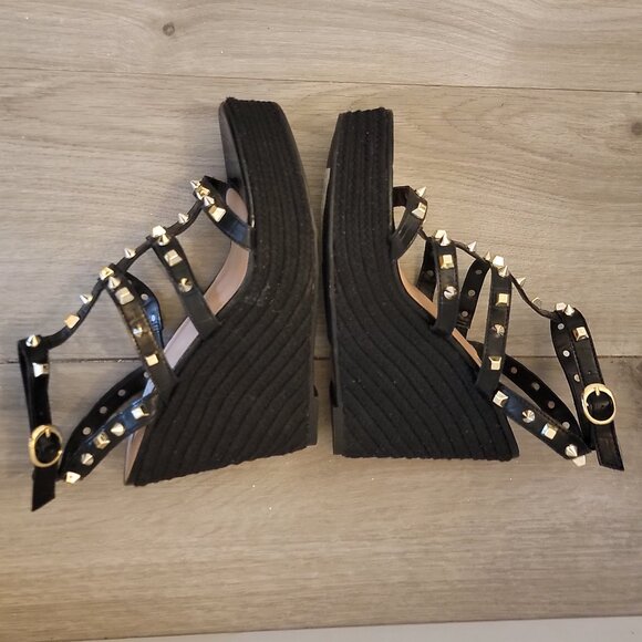 Steven by Steven Madden NWT Scoutt caged croc gladiator espadrilles - Picture 7 of 11